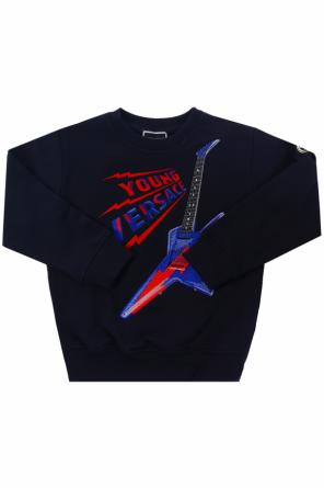 Embroidered sweatshirt, zdjęcie 1 Embroidered sweatshirt od Versace Young
